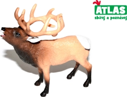 Hand-painted deer figurine 10 cm