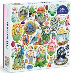 Painted Eggs Puzzle 500 Pieces Galison