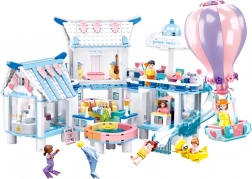 Drijvende villa met zwembad