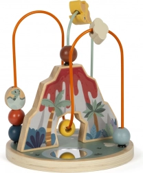 Motorische doolhof met spiegeltje en dinosaurusmotief van Small Foot