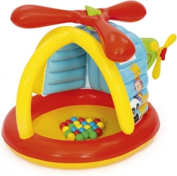 Opblaasbare helikopter FISHER-PRICE met ballen
