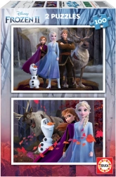Educa Puzzle Frozen 2, 2x100 pieces