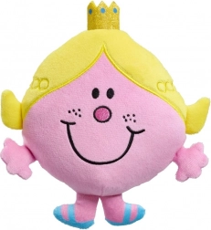 Pluchen pop LITTLE MISS PRINCESS – roze prinses met kroon