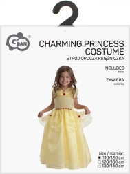 costume enfant princesse Belle 110–120 cm
