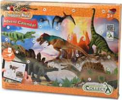 Calendrier de l'Avent avec dinosaures par Collecta