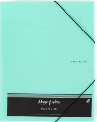 Chemise à élastique A4 PASTELINI verte PP