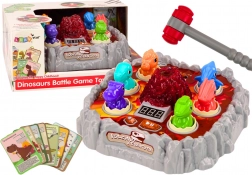 Behendigheidsspel Dinosaurussen met Rokende Vulkaan, Licht en Geluid