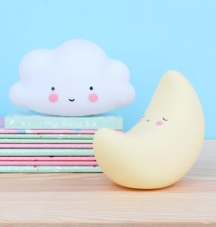 A Little Lovely Company klein nachtlampje – Maan