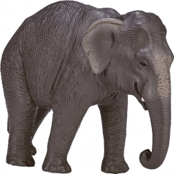 Figurine en plastique réaliste de l'éléphant indien