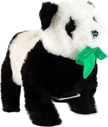 panda en peluche avec acrobaties à piles