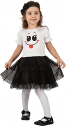 Robe de carnaval Fantôme pour enfants 92-104 cm