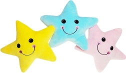 Pluchen kussen in de vorm van een ster 23 cm