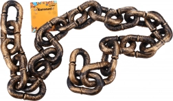 Carnavalsketting goud 1 m