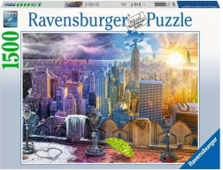 Puzzle Ravensburger Saisons de New York 1500 pièces