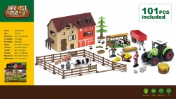 Mega boerderijset met tractor en accessoires