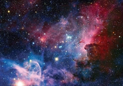 Puzzle Galaxy: Infrared View of the Carina Nebula 500 Pieces