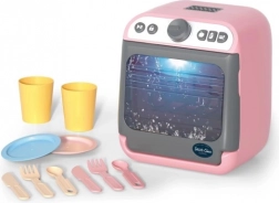 Kinderafwasmachine wit-roze