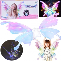 Light-up fairy wings with LED for kids