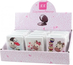 Zakspiegeltje met giraffenmotief, 6 varianten