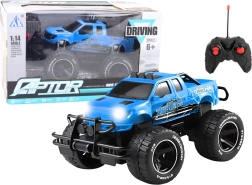 Voiture RC tout-terrain 1:14 bleue