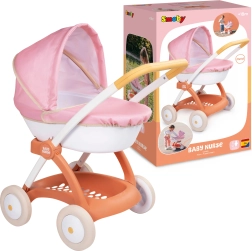 Smoby Baby Nurse poppenwagen met metalen frame