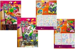 ARTLOVER tableau autocollant pailleté Chevaux 20 × 29 cm