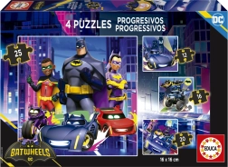 Educa Puzzle Batwheels 4-in-1
