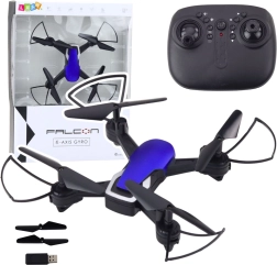 Drone Falcon met zes assen en LED-verlichting