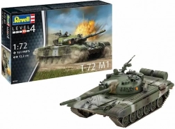 Plastic model van de tank T-72 M1 1:72
