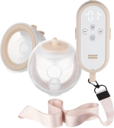 Canpol babies double wireless in-bra breast pump MilkShell