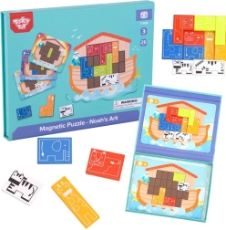 Tooky Toy magnetische logische puzzel Noachs ark – 26 delen