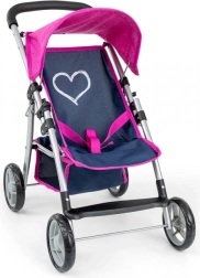 Poppenwagen voor poppen Natalie Prestige Navy