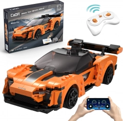 Kit de construction CaDA voiture de sport RC BLAZE CAR, orange, Dual Mode, 295 pièces