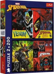 Puzzel 2×200 – dag en nacht SPIDER-MAN