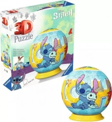 3D-puzzel bol DISNEY Stitch 72 stukjes op voetstuk