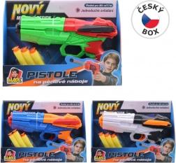 Pistool met zachte munitie voor kinderen, 20 cm