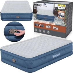 Bestway inflatable double bed with built-in pump 203 × 152 × 46 cm