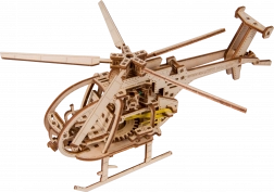 Houten 3D-puzzel helikopter