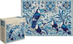 Puzzel art op tegels toekans 500 stukjes