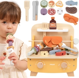 Viga PolarB Wooden BBQ Grill Set
