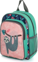 Kleuter rugzak met pailletten Luiaard