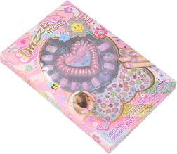 Opplakbare nagels met stickers - bloemetjes