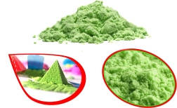 Sable cinétique magique pour enfants 1 kg – Vert