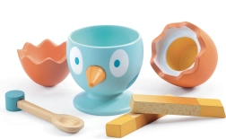 Jouet en bois Djeco Coco Egg pour le petit-déjeuner