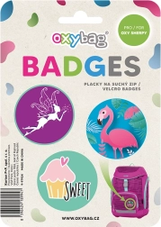 Set verwisselbare badges OXY Sherpy Beauty