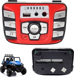 Muziekpaneel voor accuvoertuig