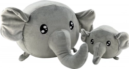 Magic Baby pluchen olifanten – moeder en jong 20 en 40 cm