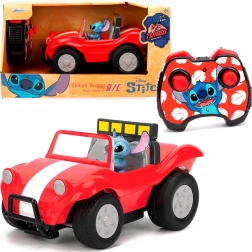 Disney RC buggy met STITCHEM 1:24 rood
