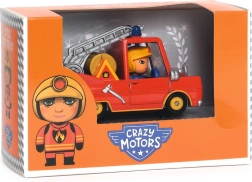 DJECO Crazy Motors petite voiture de pompiers