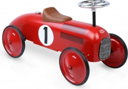 Vilac vintage loopauto rood metalen auto